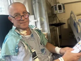 Could your next surgery be done by a robot? Meet the patient who tried it